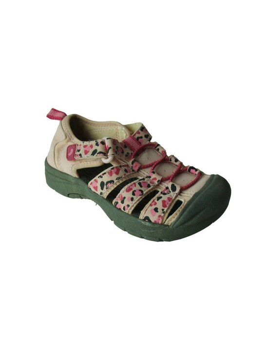 jumping beans Other - Jumping Beans Kids Pink & Beige Heart Print Water Sandals Size 9